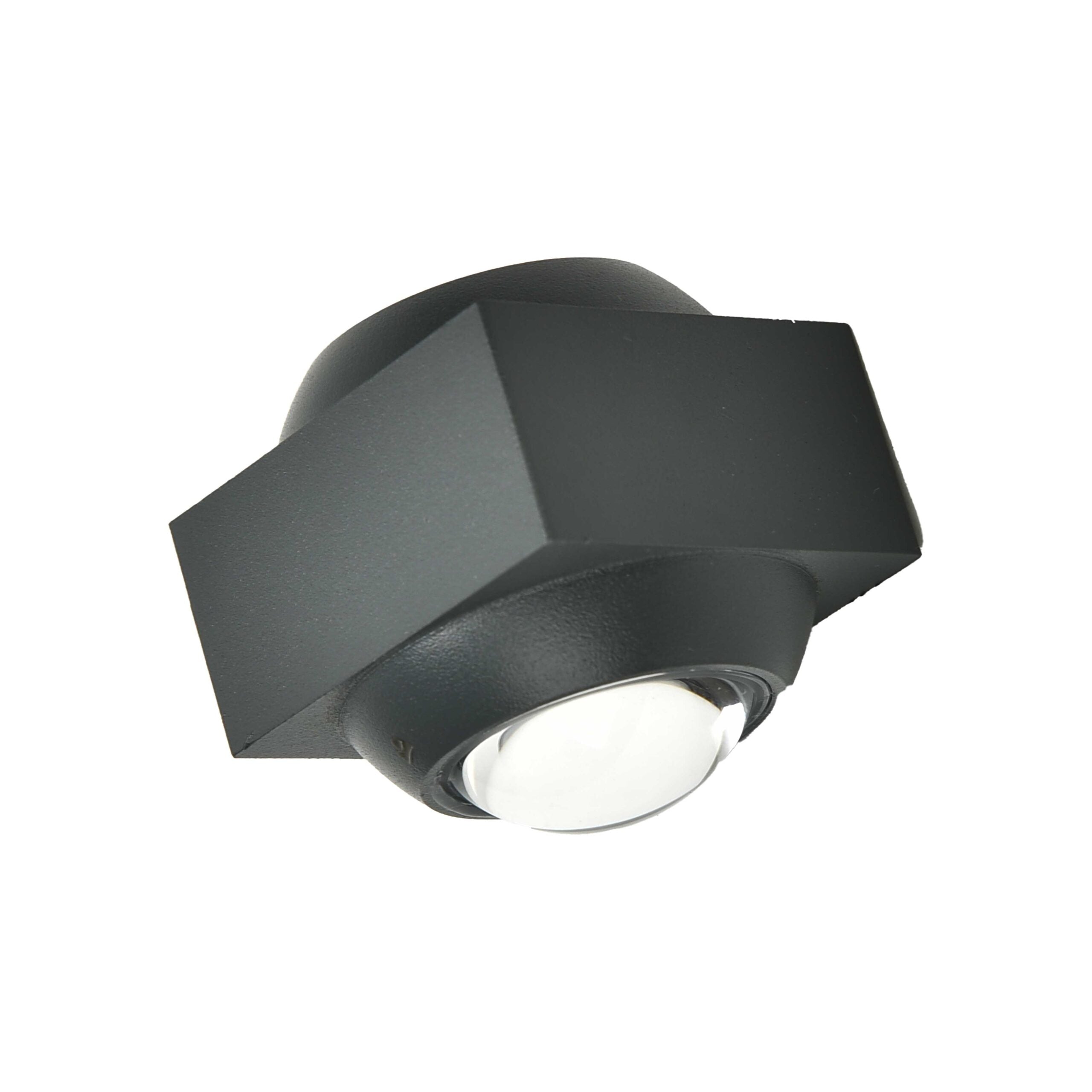 mini aplique de exterior sobreponer cuadrada