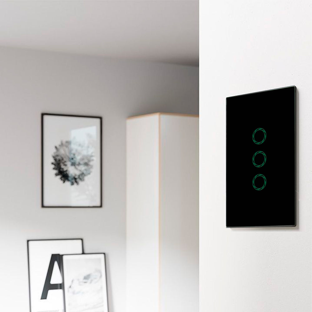 Interruptor Tactil inteligente Negro