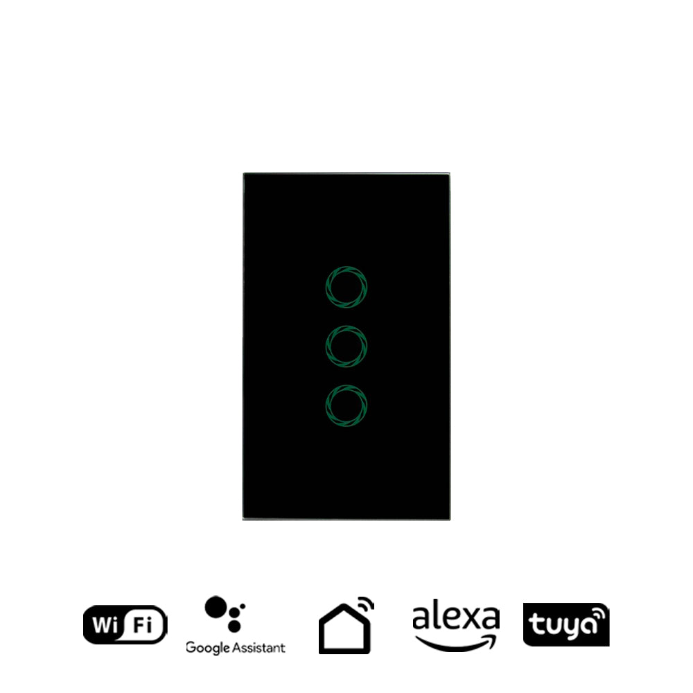 Interruptor Tactil inteligente Negro