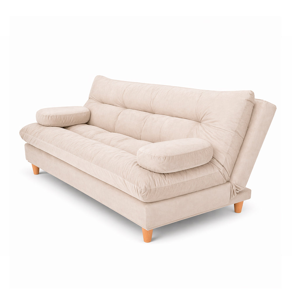 SofáCama Nube 3 Posiciones Tercio pelo Beige
