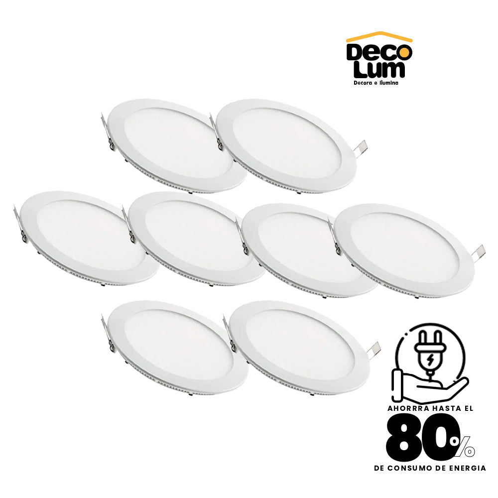 Combo Panel Led circular de 12w