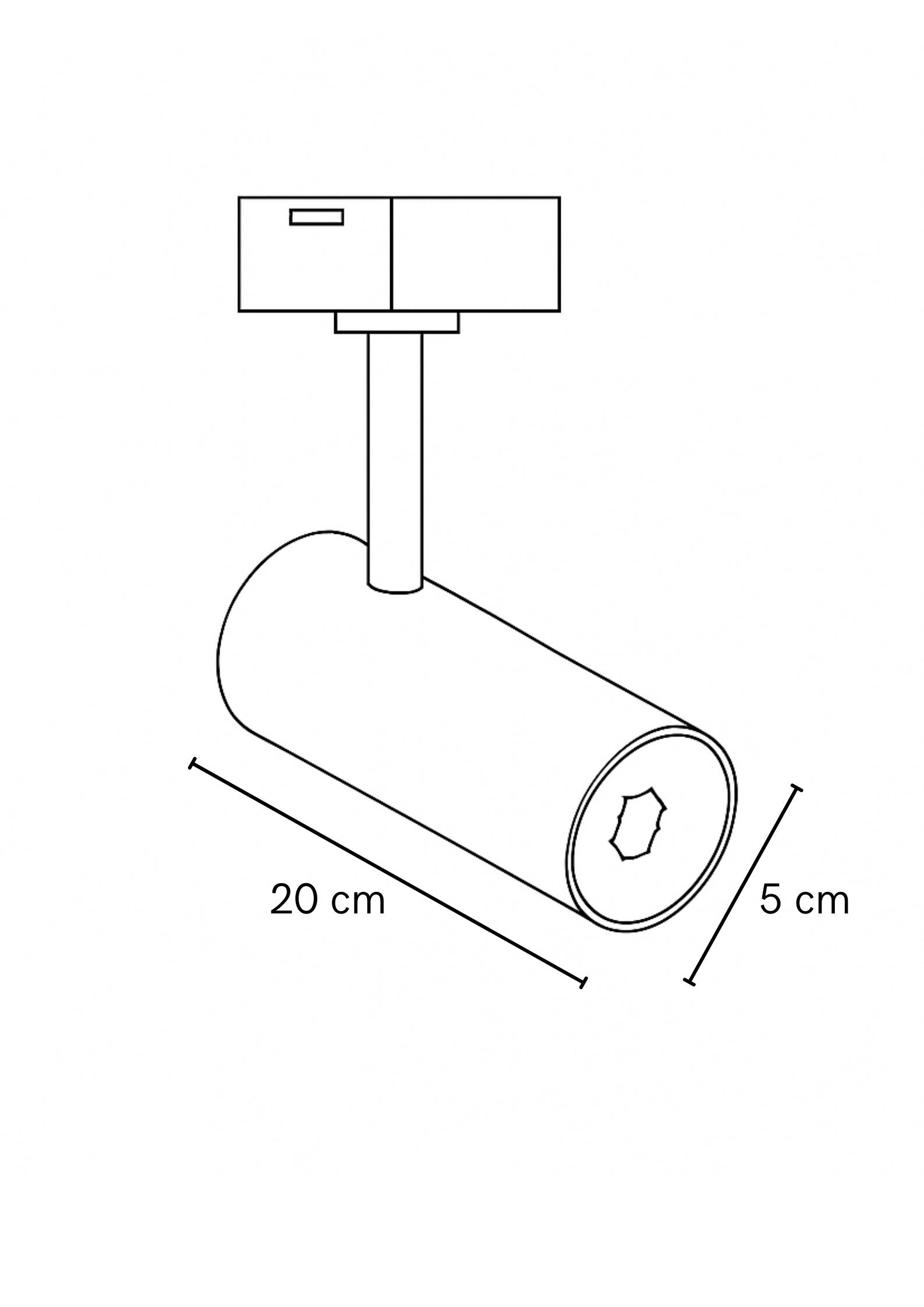 Accesorio Tracklight TRIPER-B
