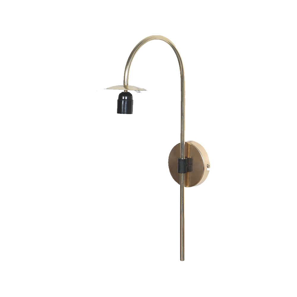 Lámpara Aplique de Pared Amapola Dorado