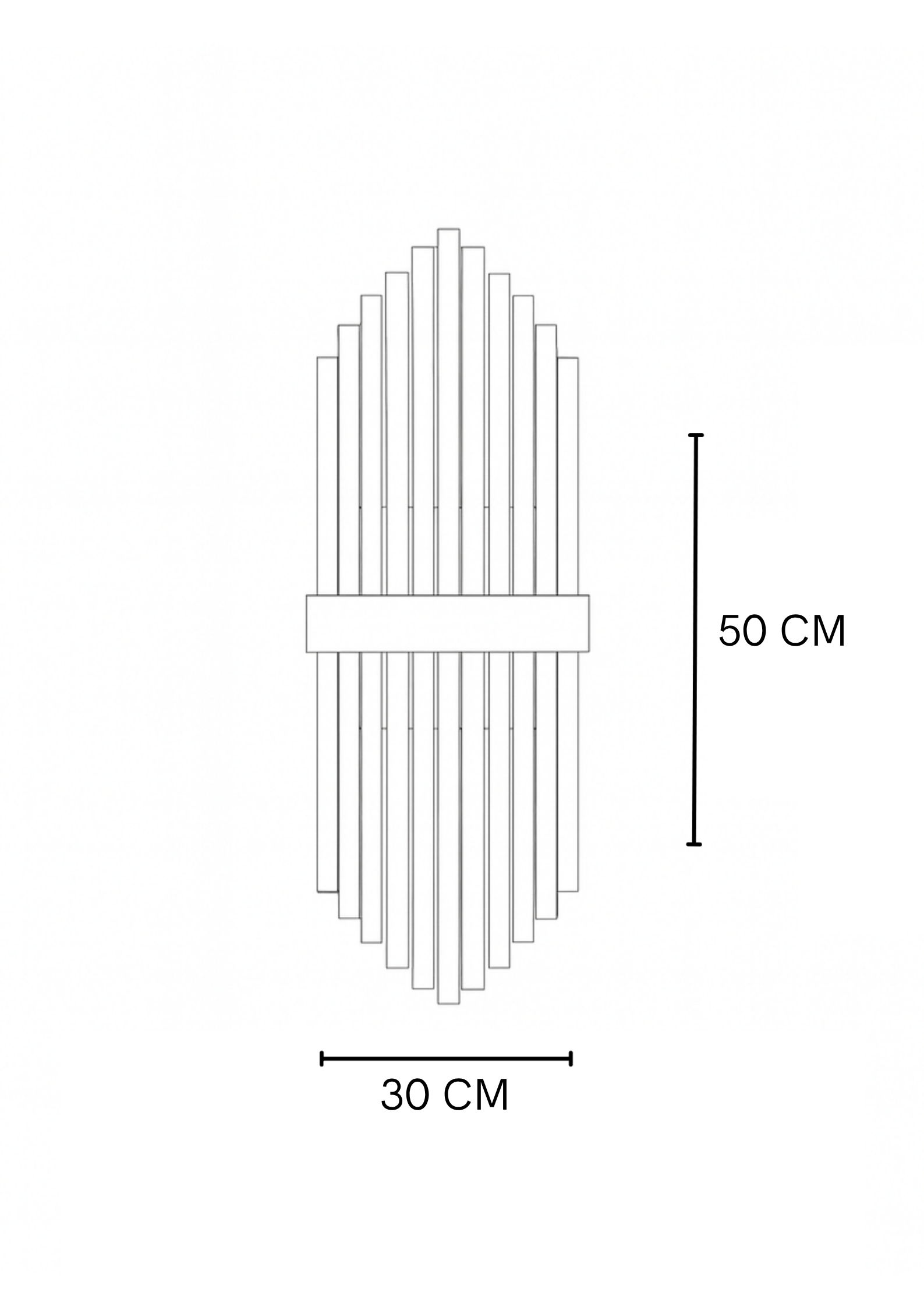 Aplique de Pared Marvella