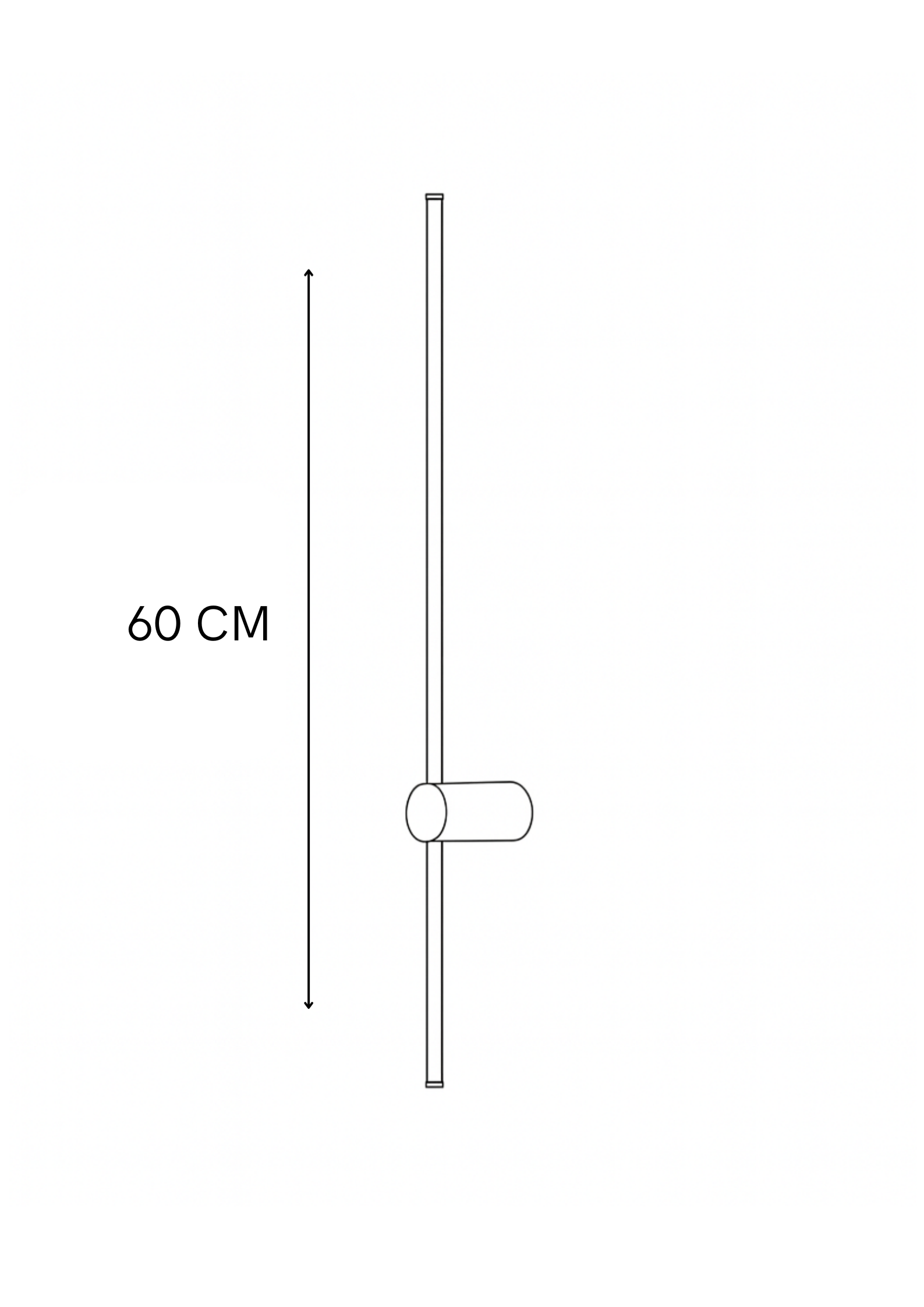 Aplique de pared Leniha Negra
