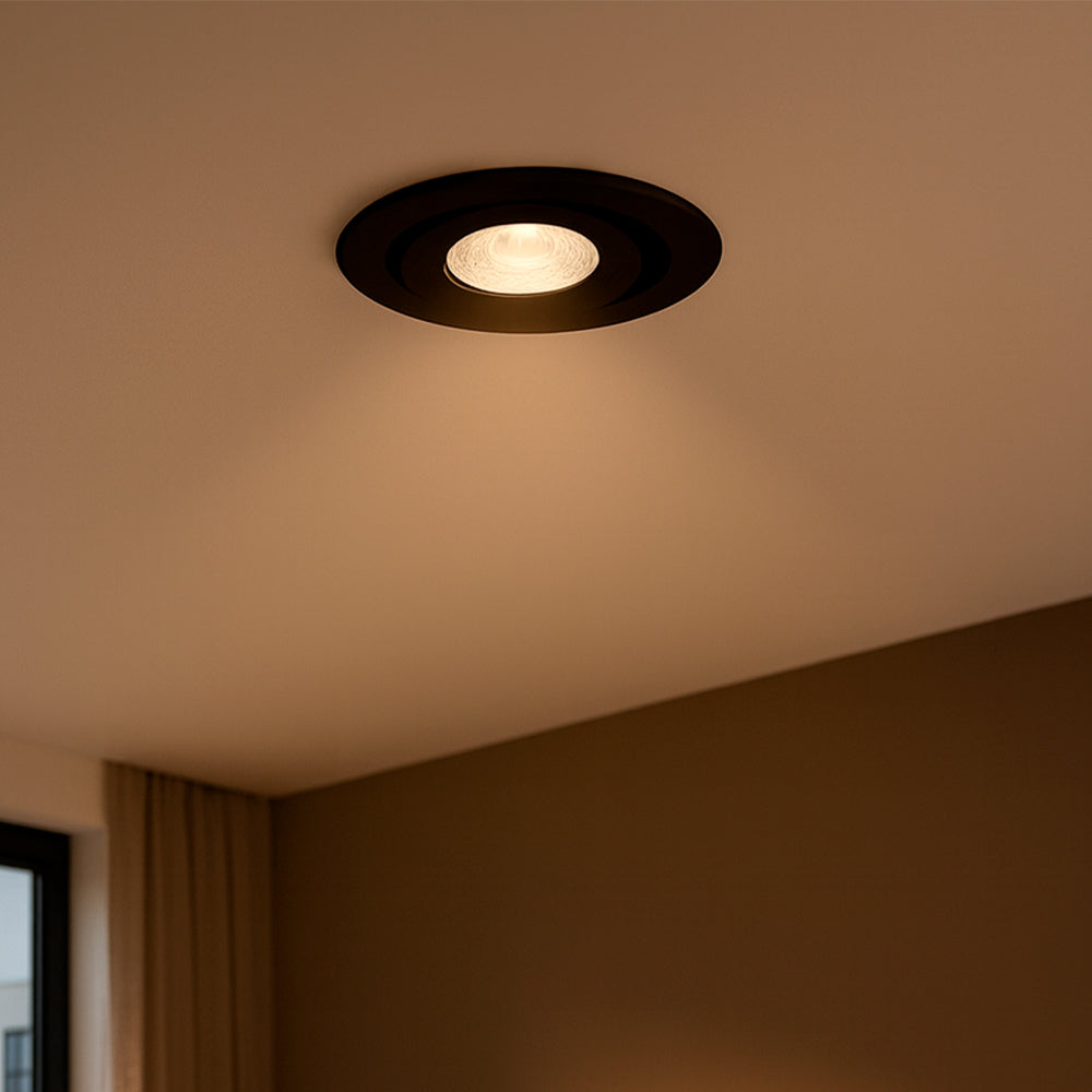 Ojo de Buey de empotrar SIMID NEGRO