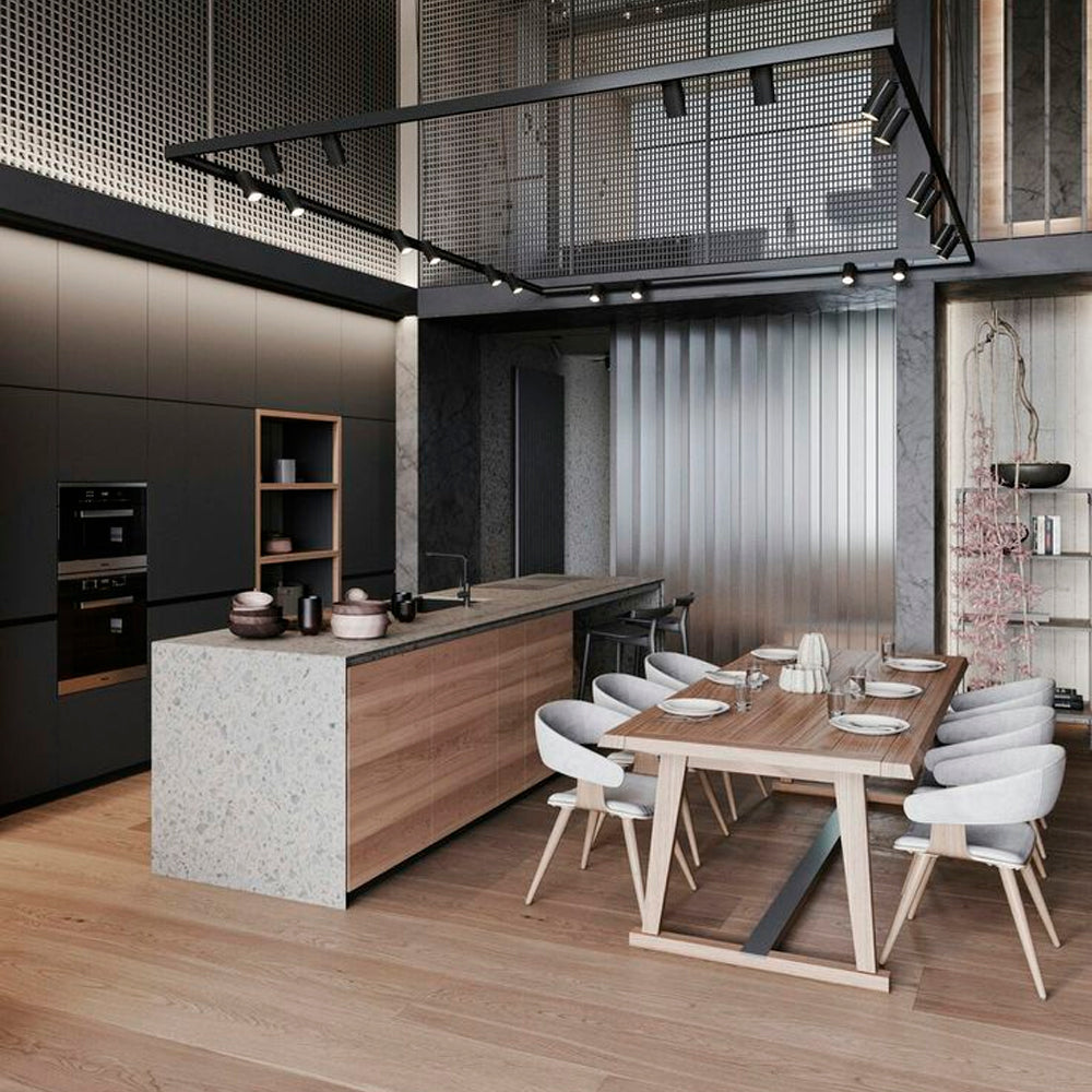 UNION PARA RIEL EN T COLOR NEGRO