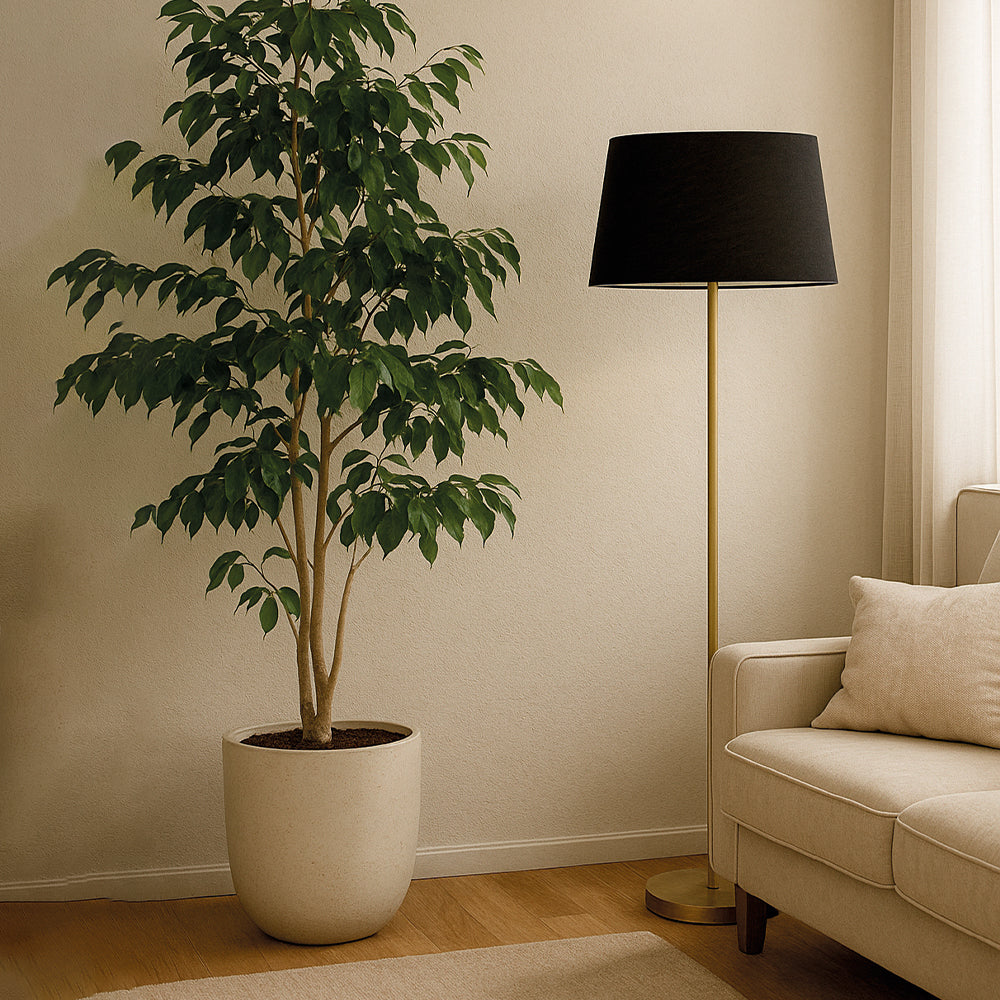 Lámpara de Piso Baos Herraje Dorado