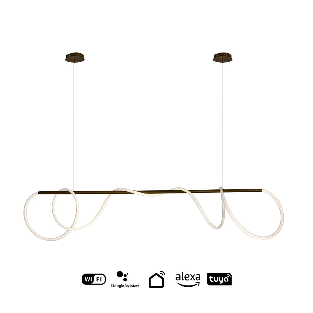 Lámpara De Techo Flexo Negro