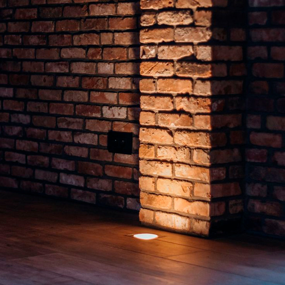 Bala de piso LB Luz Cálida 3w