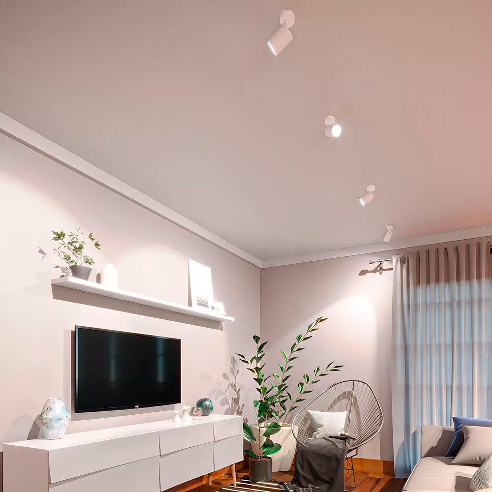 Lámpara Spot Giratorio Blanco Fiyi