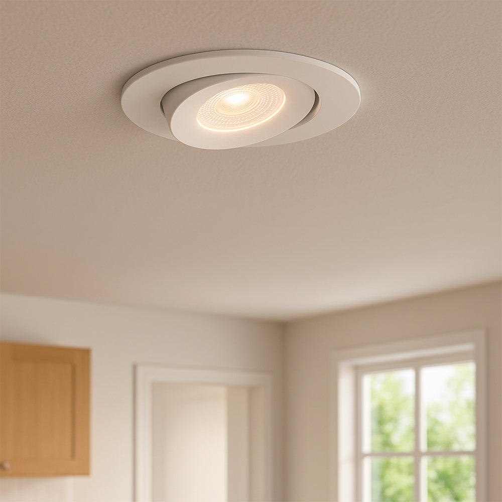 Ojo de Buey de empotrar SIMID BLANCO