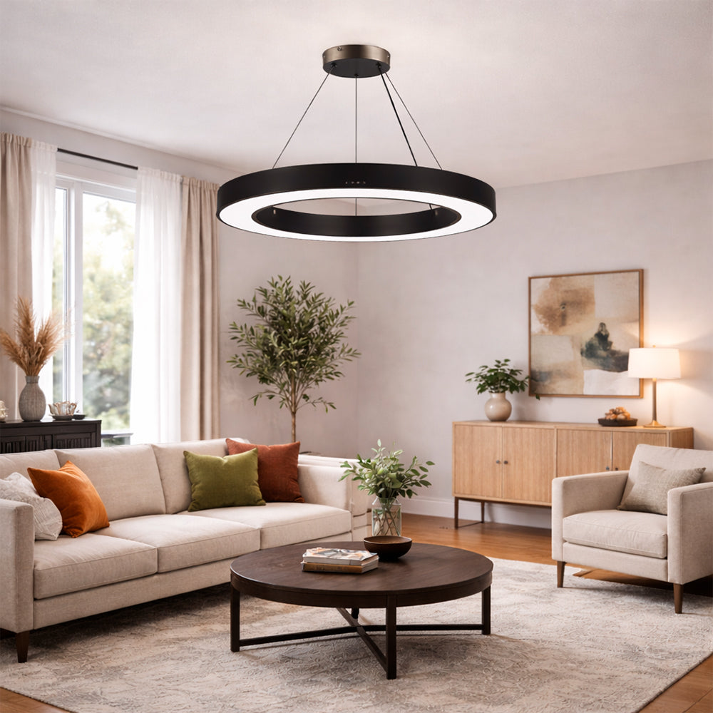 Lámpara De Techo Circum II Negra