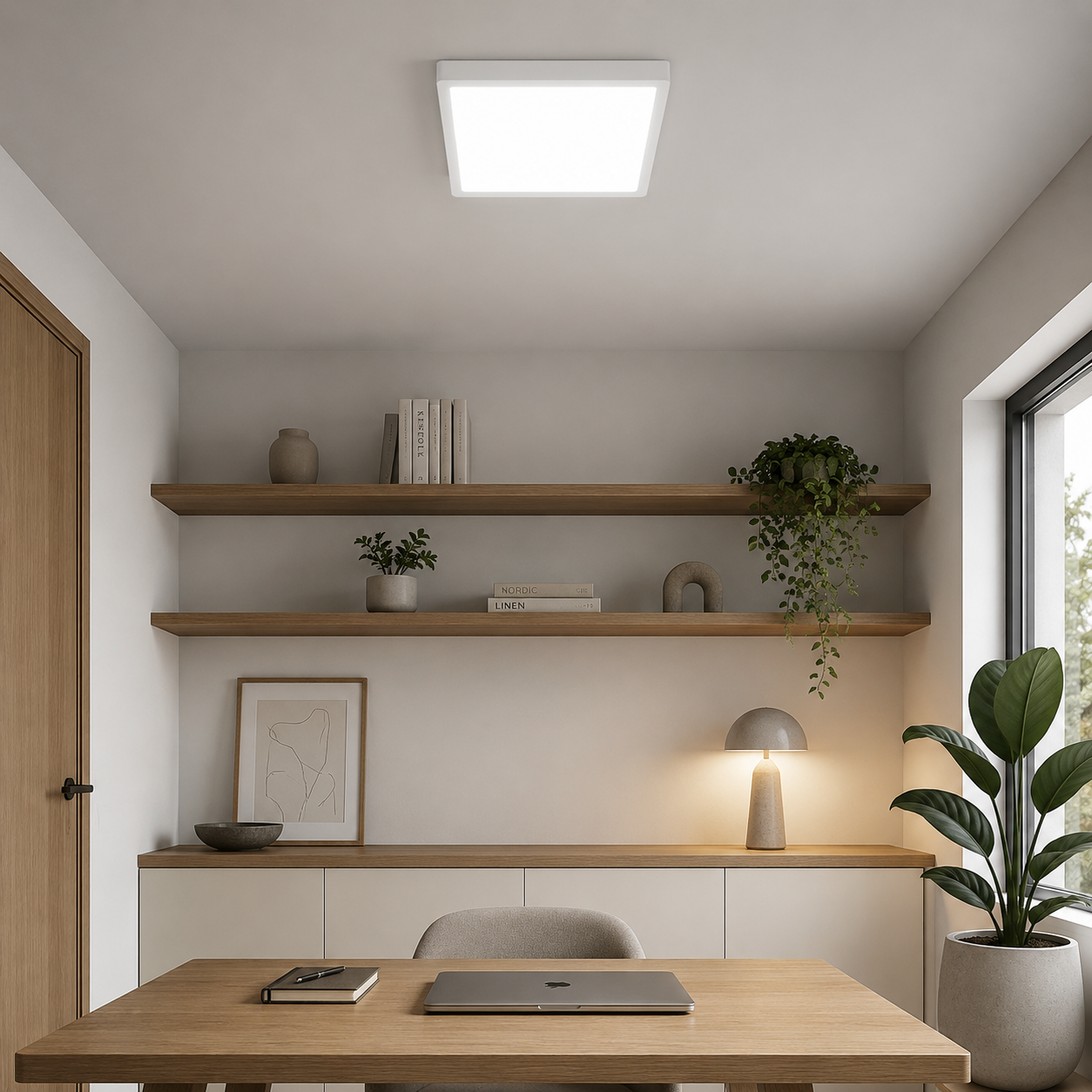 Panel Led cuadrado de 24W de sobreponer