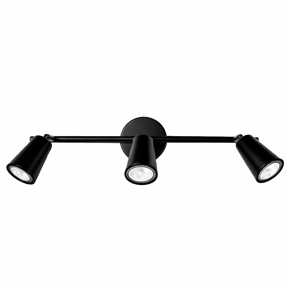 Aplique De Pared o techo X3 ATTA Negro