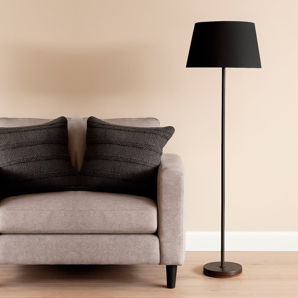 Lámpara de Piso Baos Herraje Negro