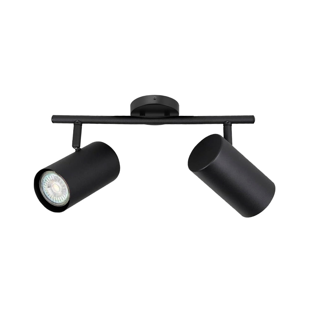 Aplique De Pared o techo X2 putin Negro