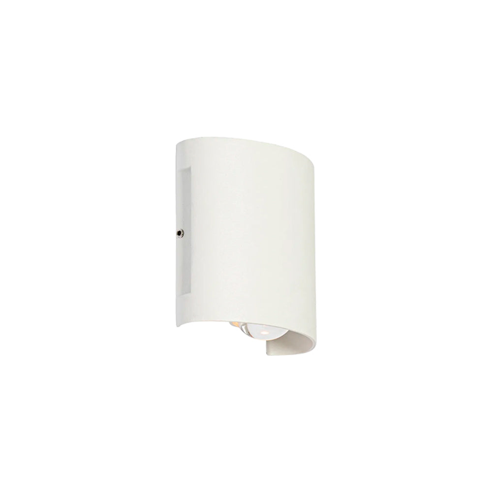 Aplique UP DOWN de Exterior 2W Blanco