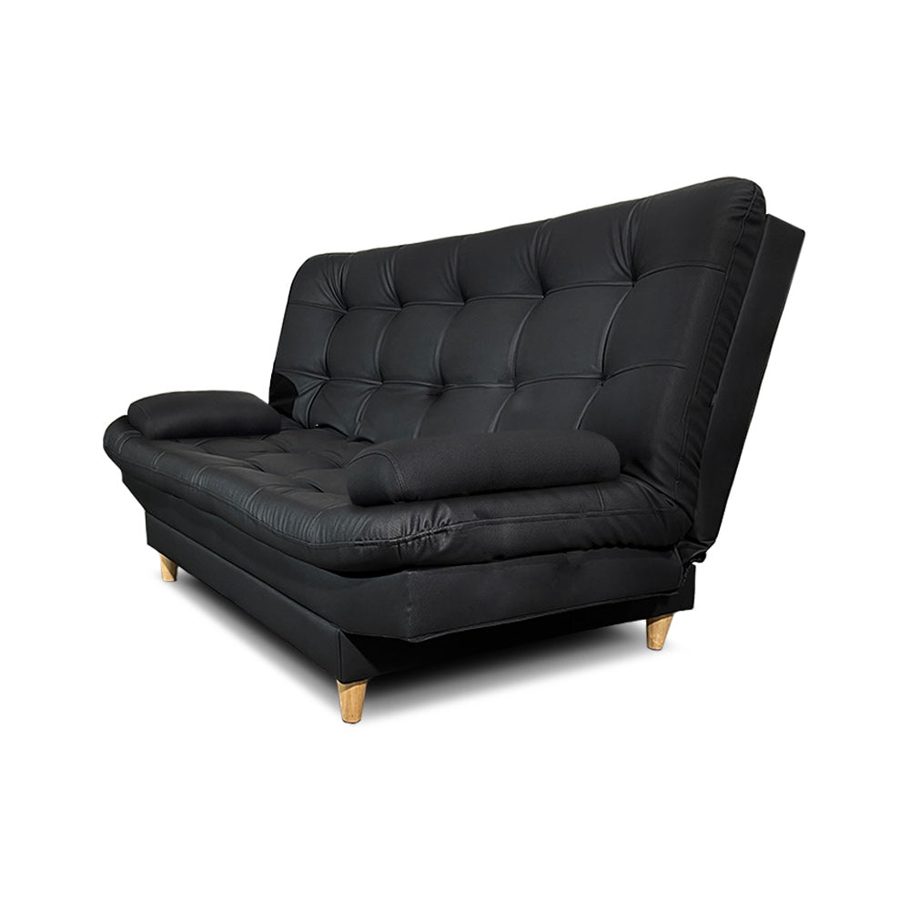 SofáCama Wook 3 Posiciones Antirasguño Negro