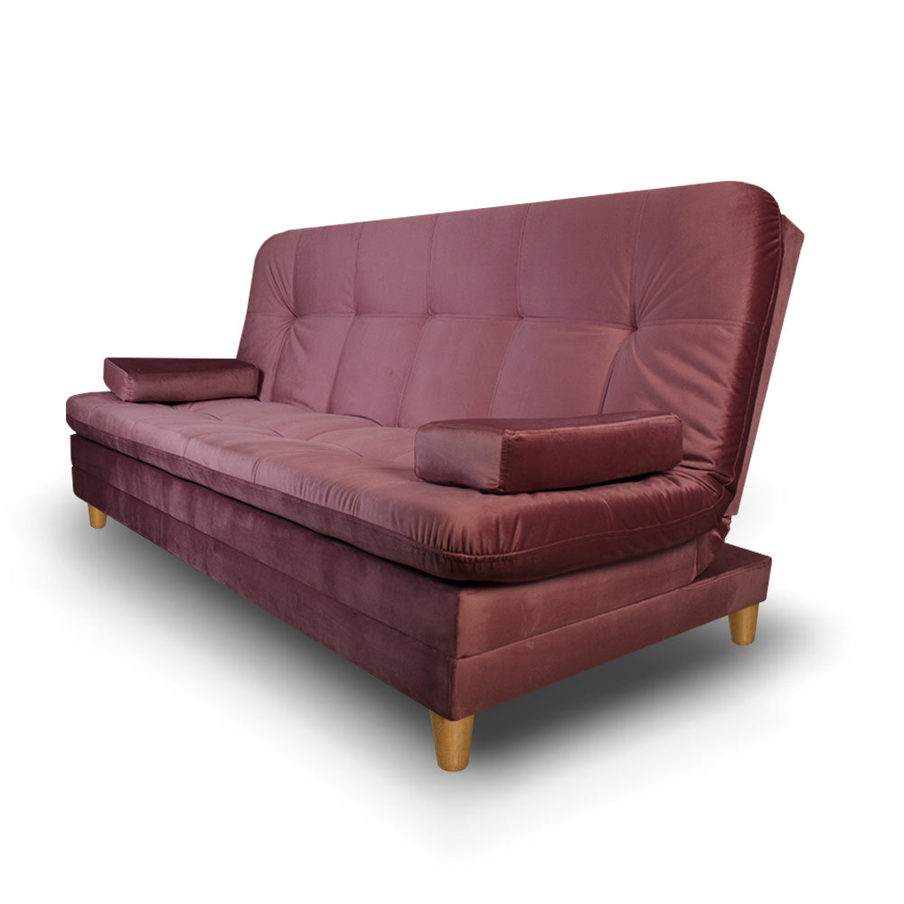 SofáCama Tous 3 Posiciones Tercio pelo Rosa