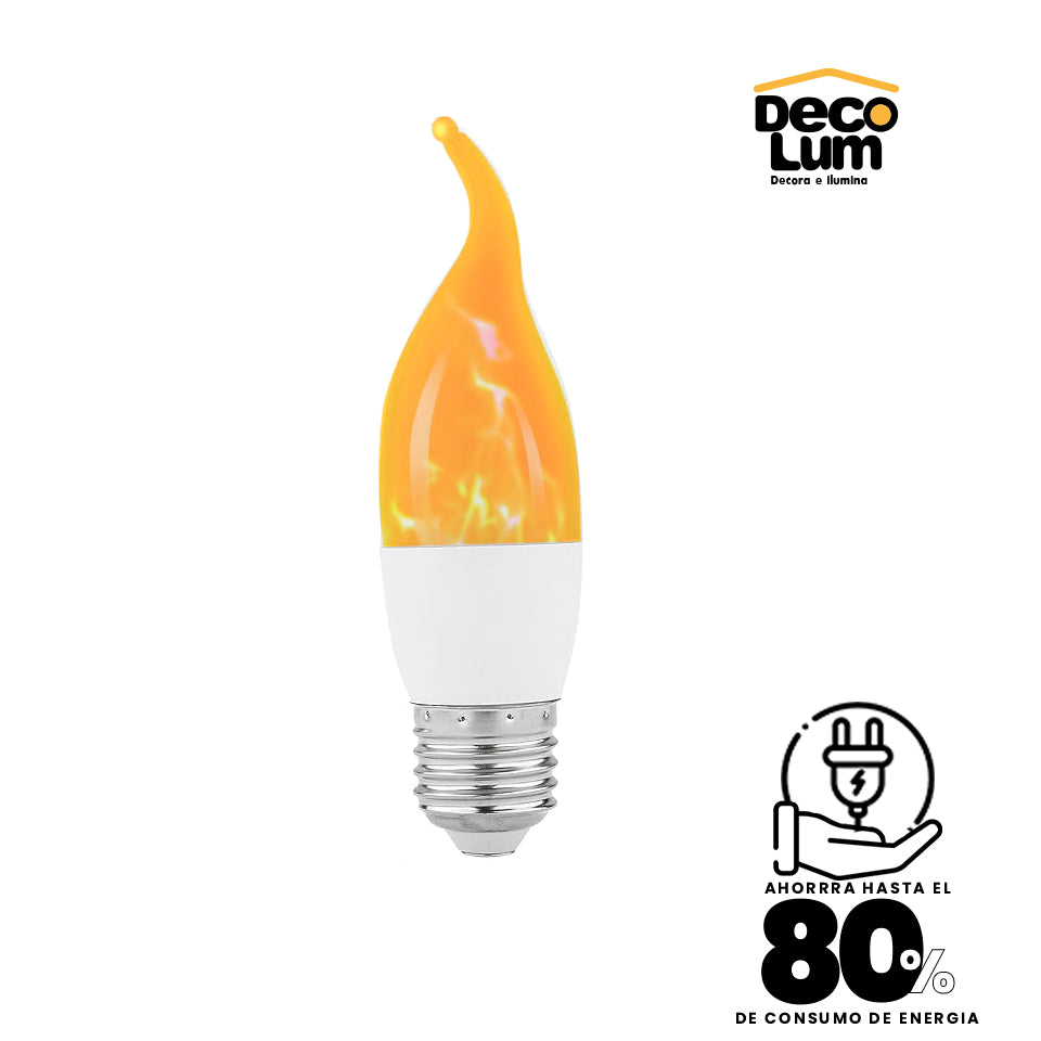 Bombillo Vela E27