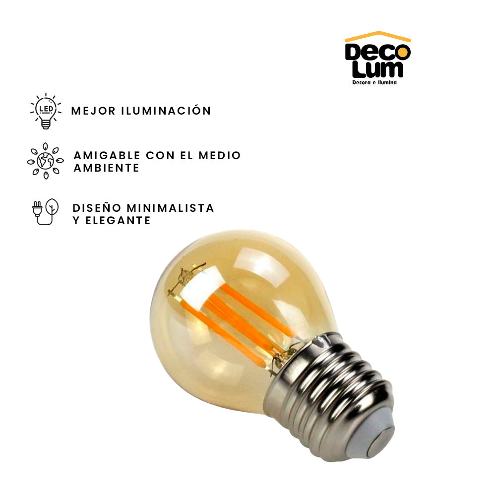 Bombillo G45 4w