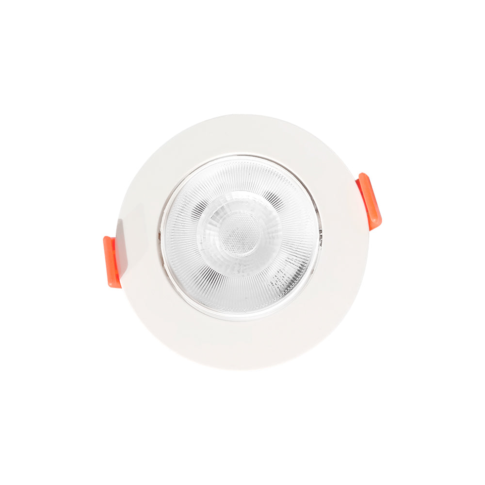 LUMINARIA SATURO TIPO BALA INTEGRADA INCRUSTAR BLANCO