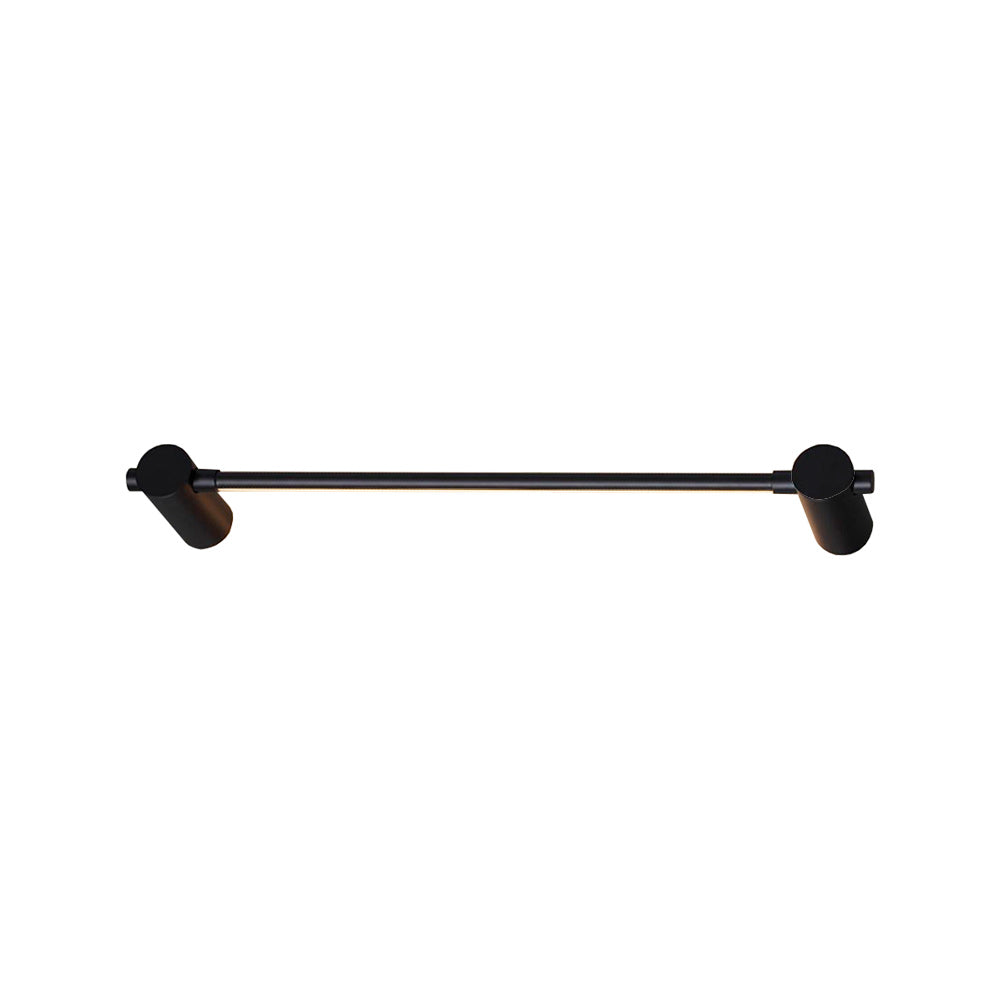 Aplique de pared Vensuk Negro