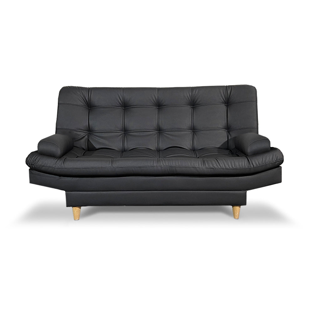 SofáCama Wook 3 Posiciones Antirasguño Negro