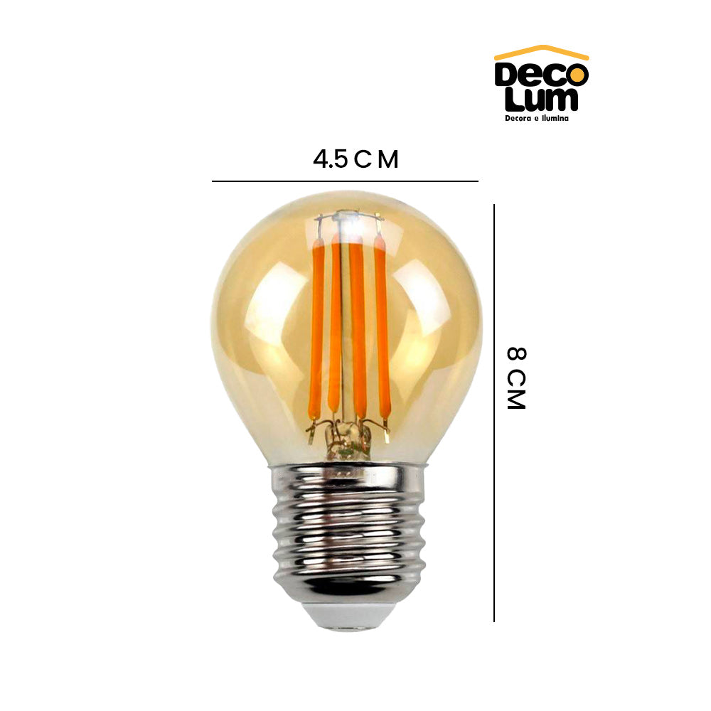 Bombillo G45 4w