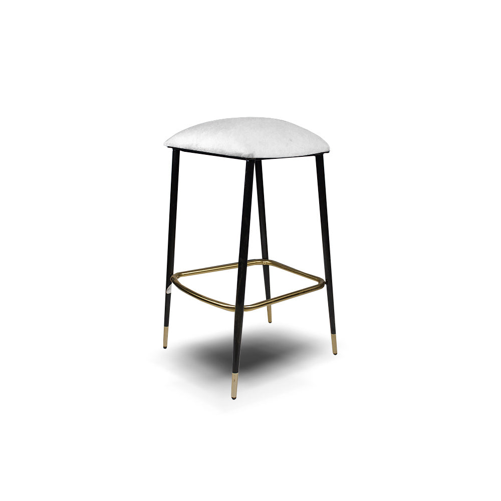 Silla Para Barra de Hierro Oliva Crema