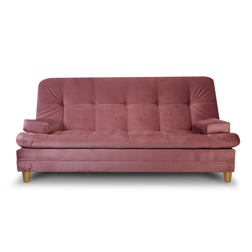 SofáCama Tous 3 Posiciones Tercio pelo Rosa