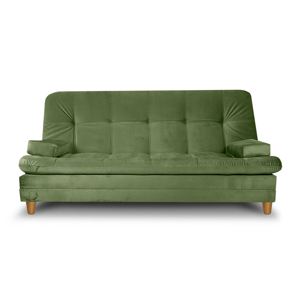 SofáCama Tous 3 Posiciones Tercio pelo Verde