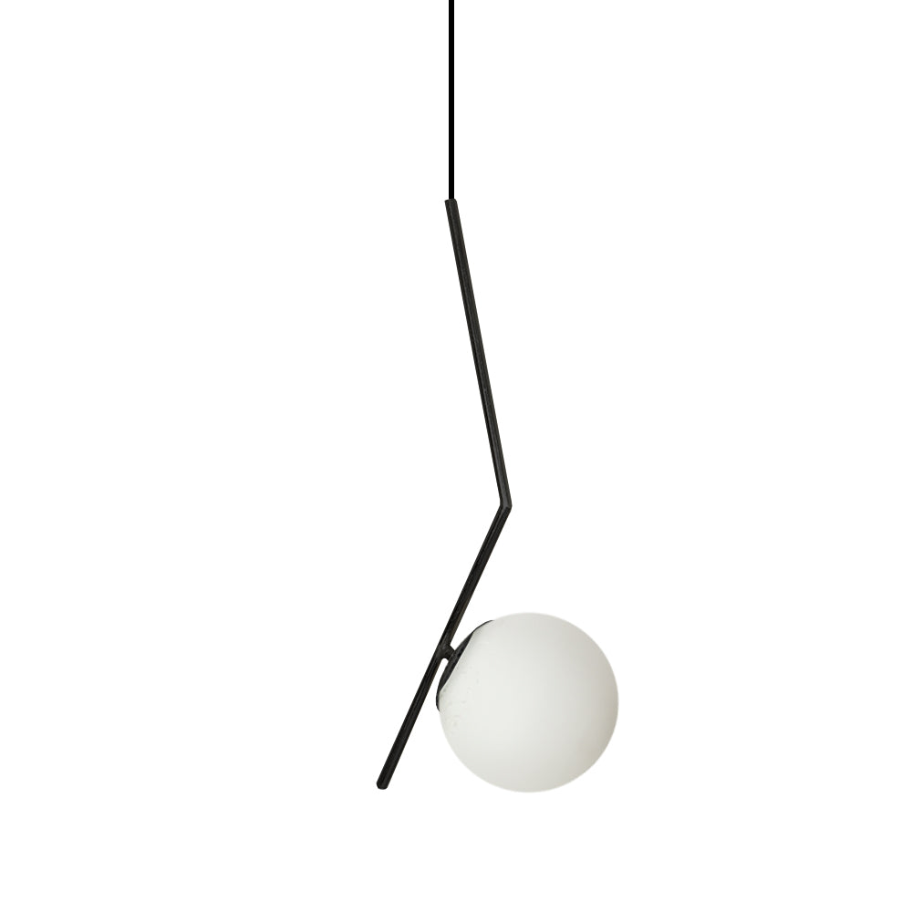 LAMPARA VECTOR BASTON NEGRO