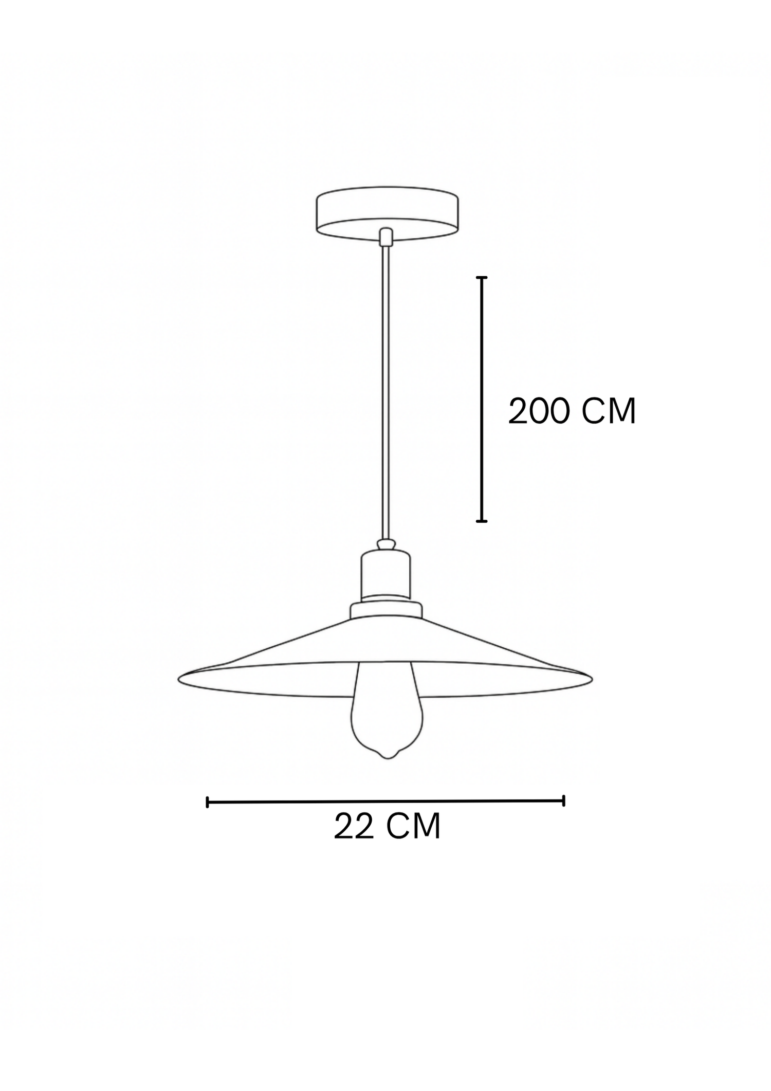LAMPARA MINI CAPER DORADO