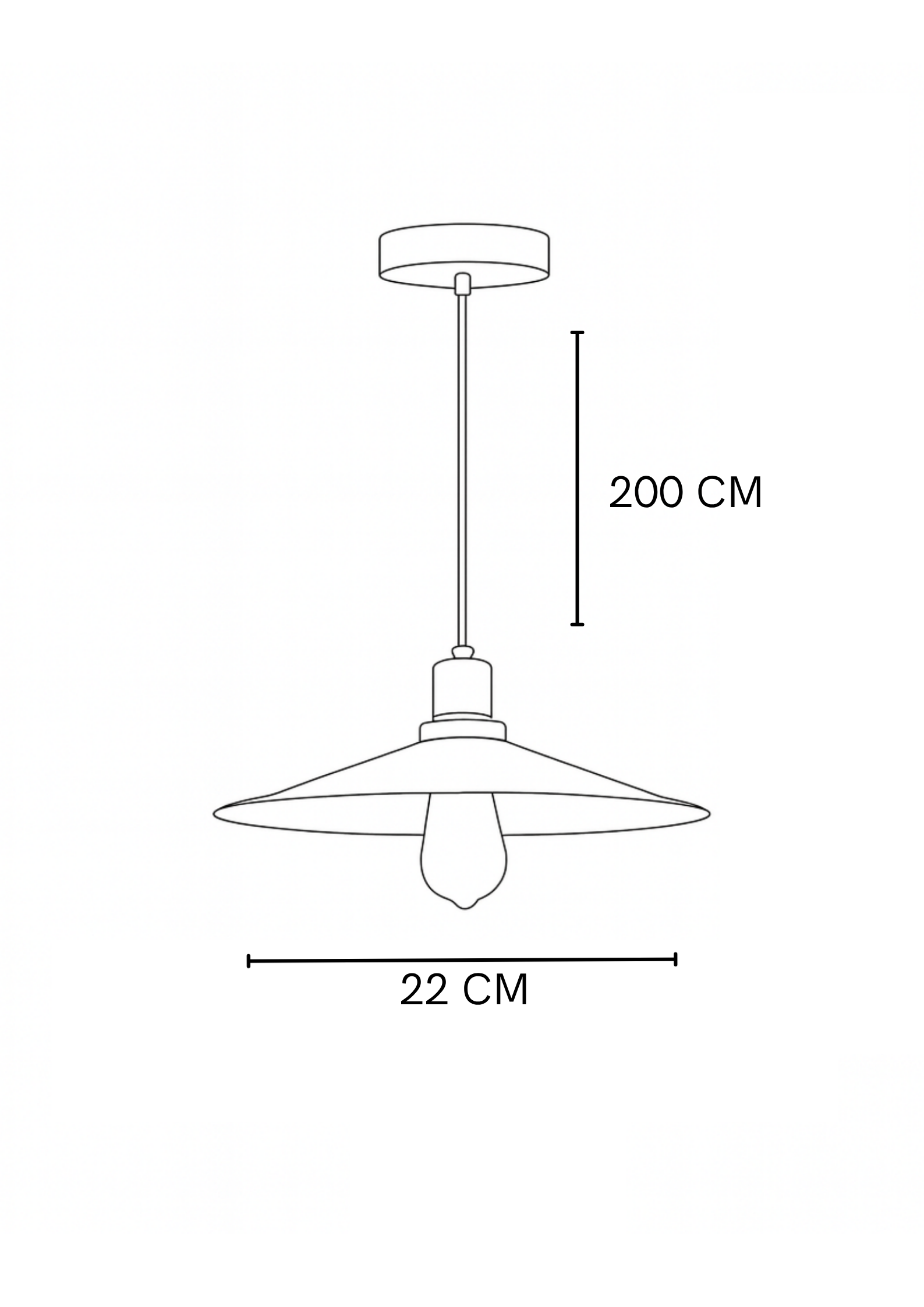 LAMPARA MINI CAPER DORADO
