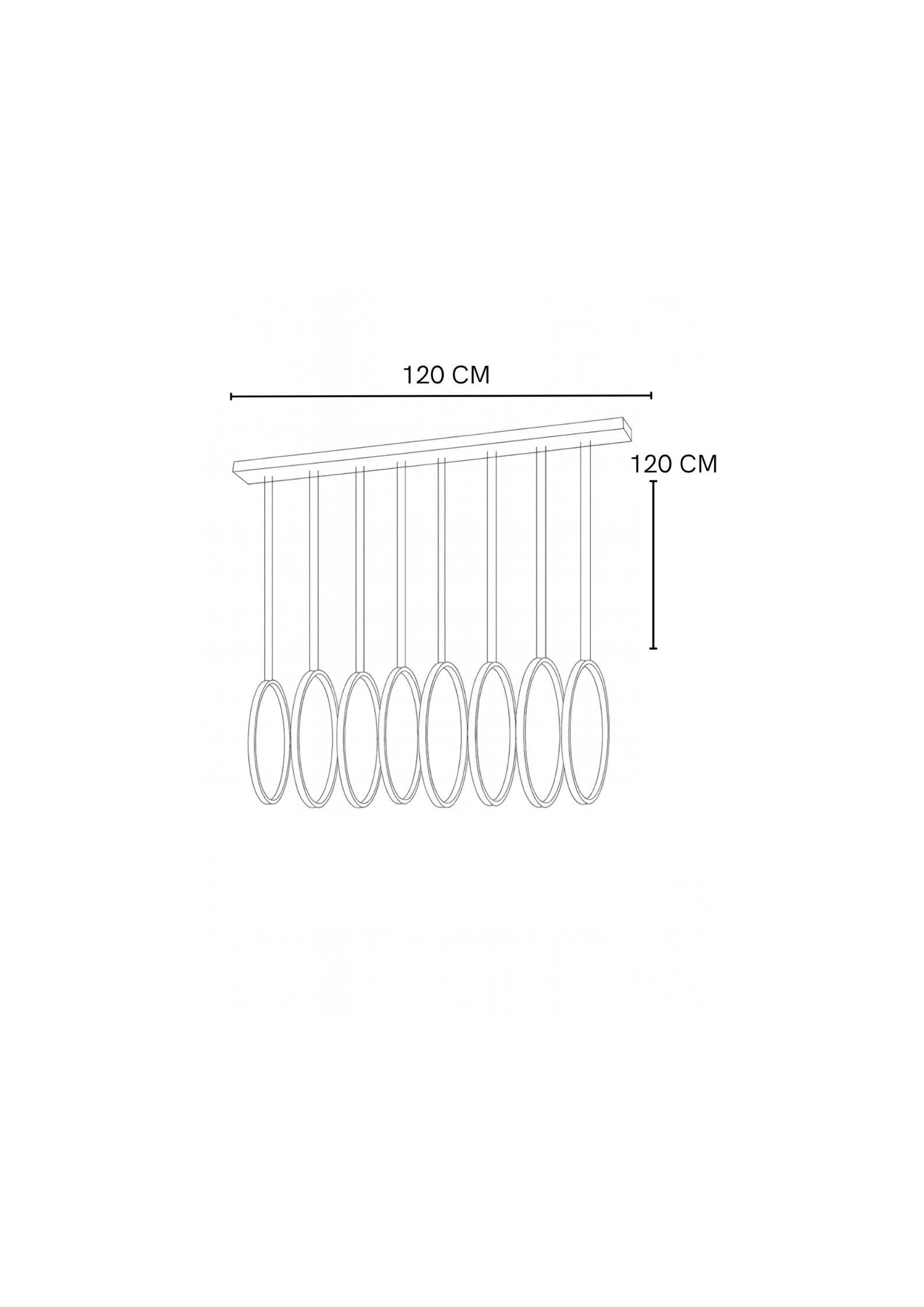 Lámpara De Techo Nordic