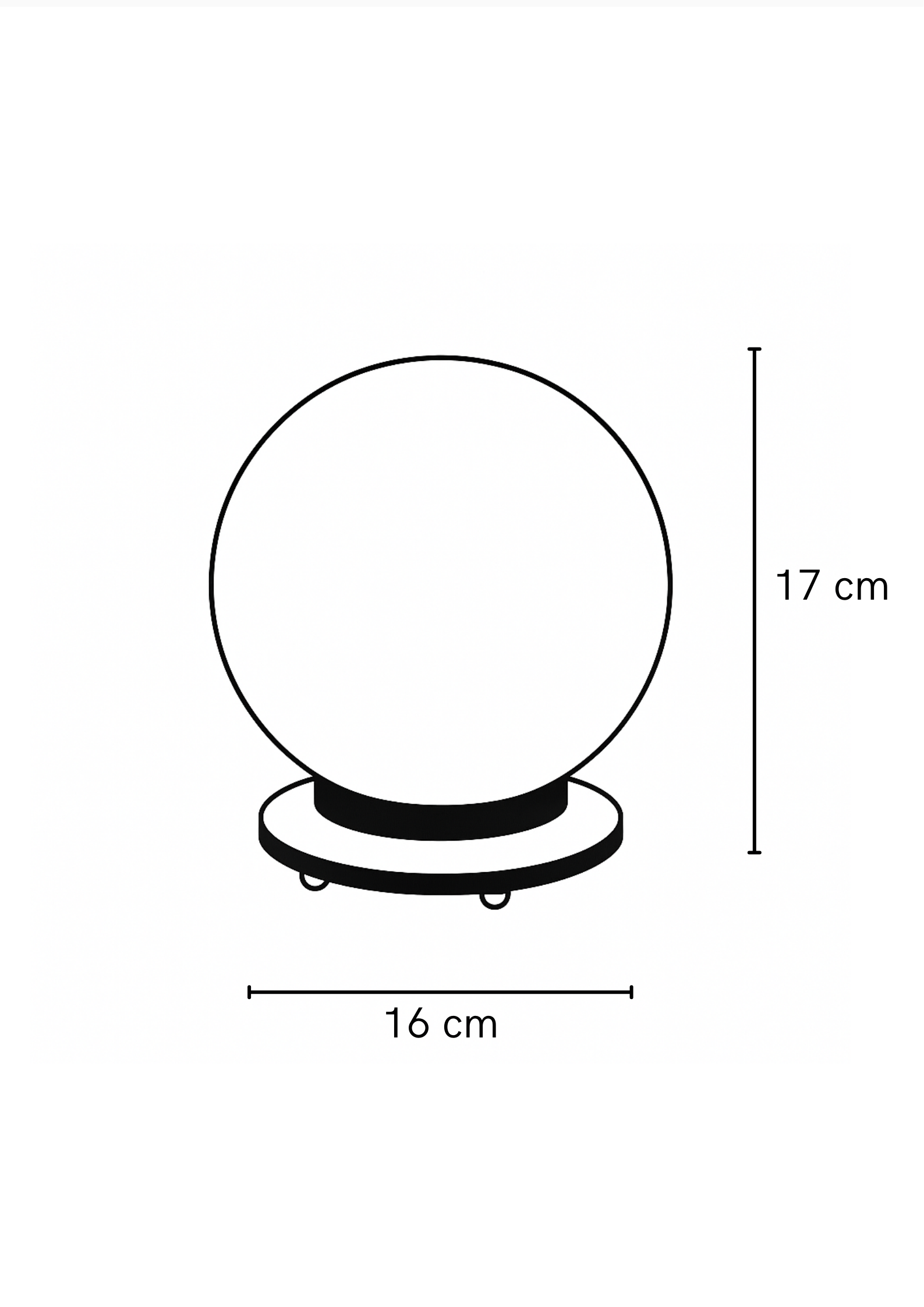 Lámpara de Mesa Luneo