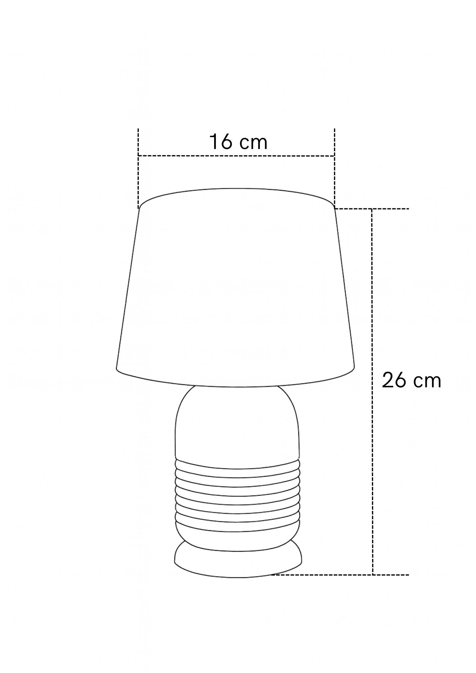 Lámpara de Mesa Nepal II