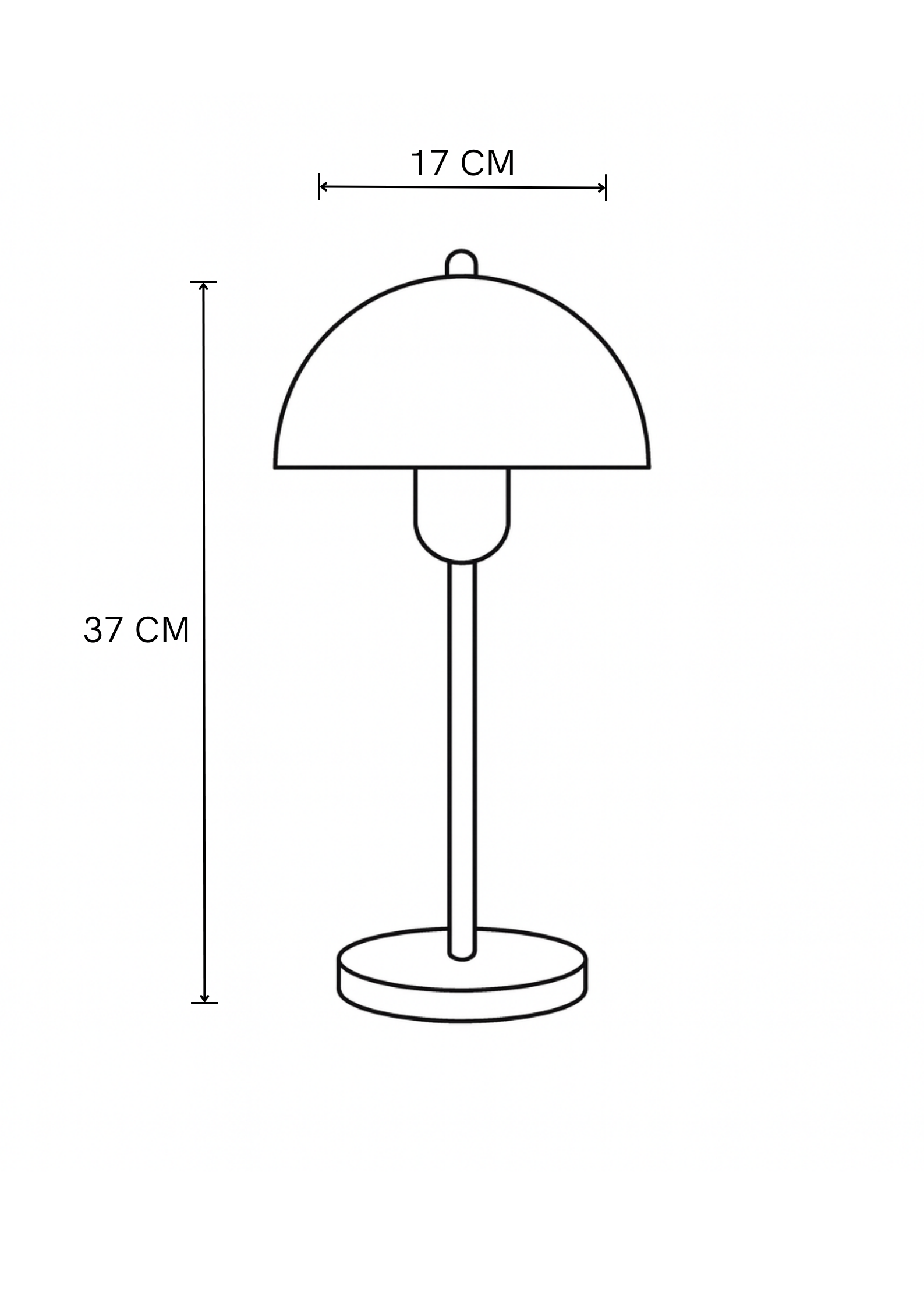 Lámpara de Mesa euphoria Almendra