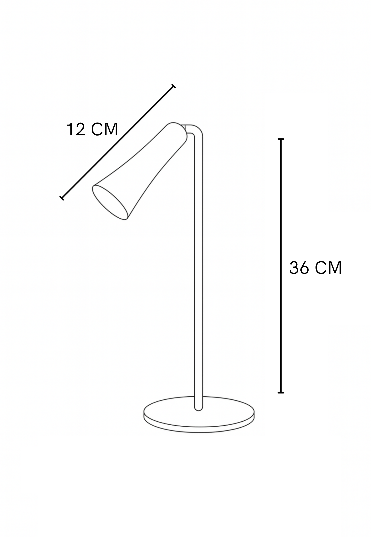 Lampara de mesa Magna