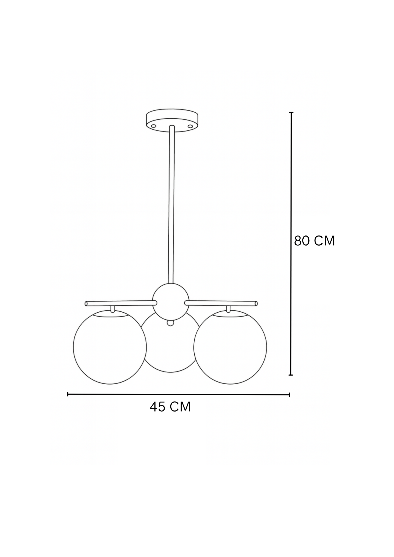 Lámpara de techo ABIGAIL