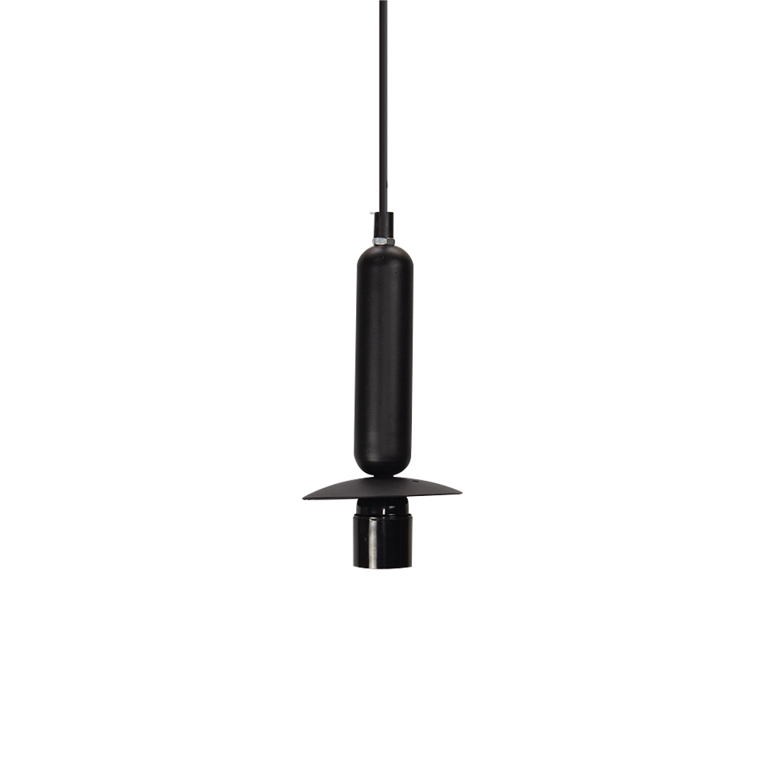 Lámpara Aplique de Pared Olivo/techo Negra