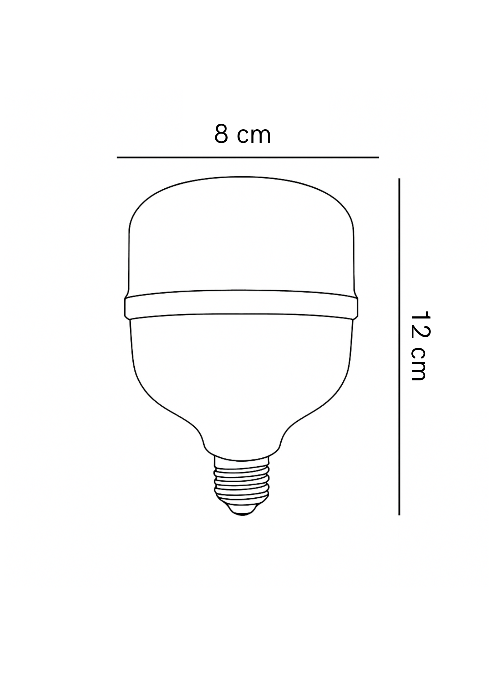 combo de 4 bombillos led de 20W