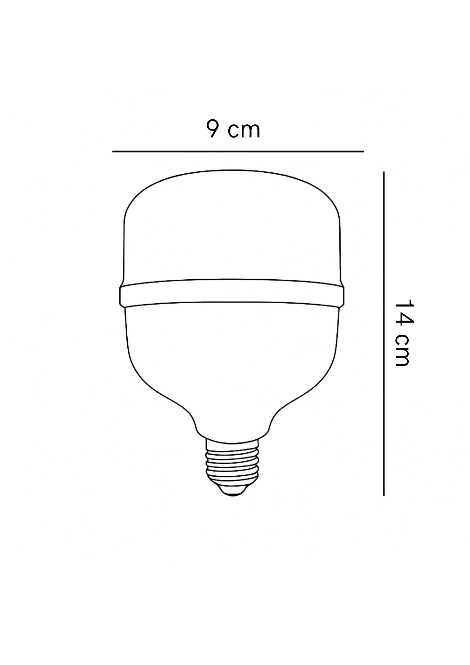 combo de 4 bombillos led de 30W