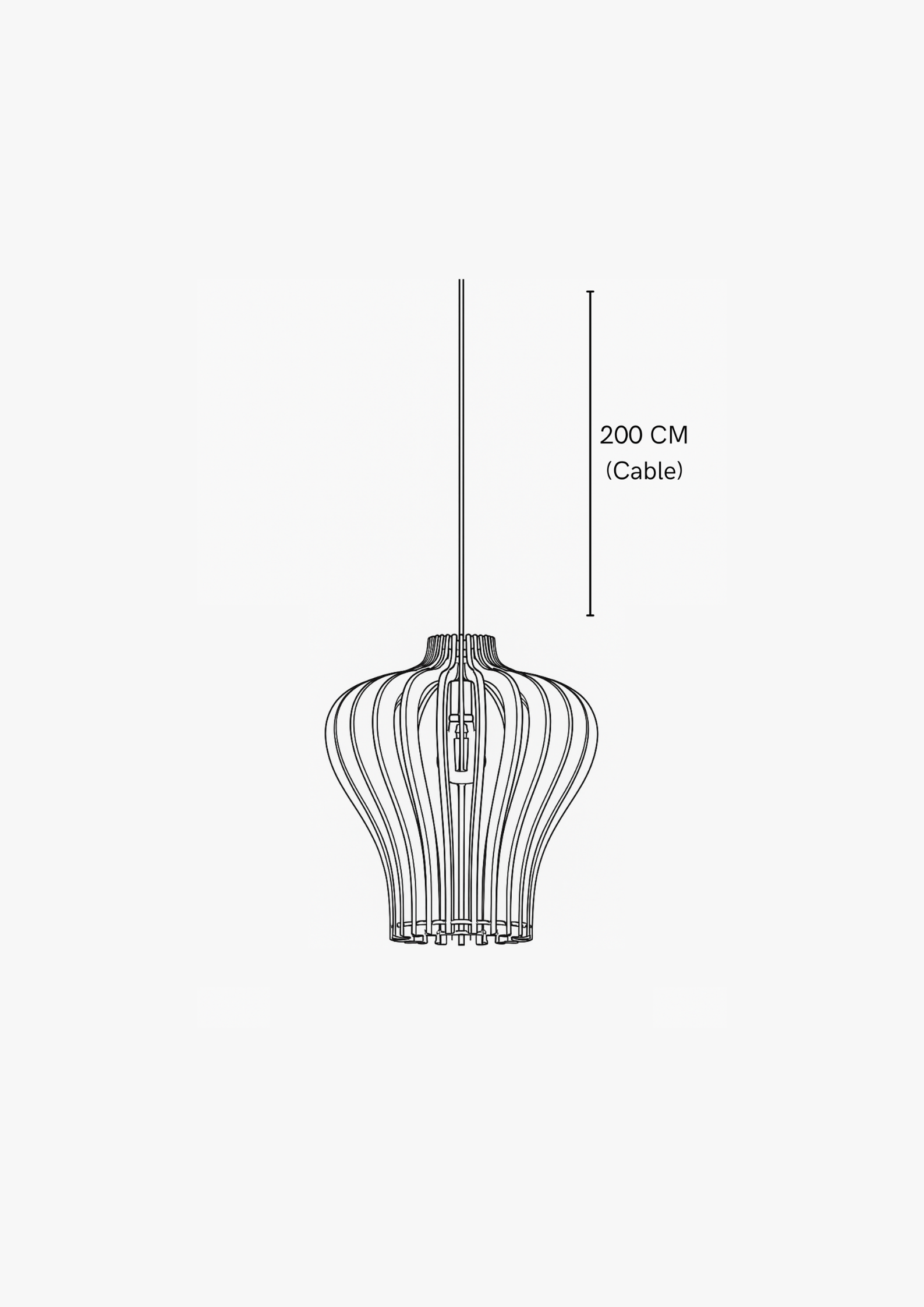 lampara de techo sinsontle Blanco