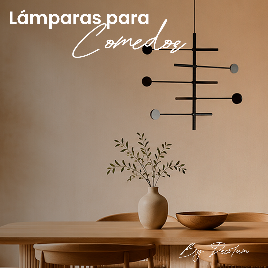 Lámparas para comedor: cómo elegir la iluminación perfecta para crear momentos inolvidables