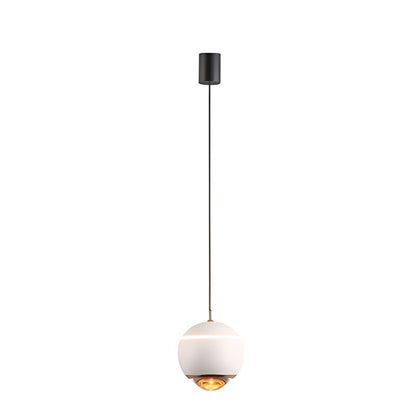 LAMPARA ESFERA BORDE LUZ BLANCO