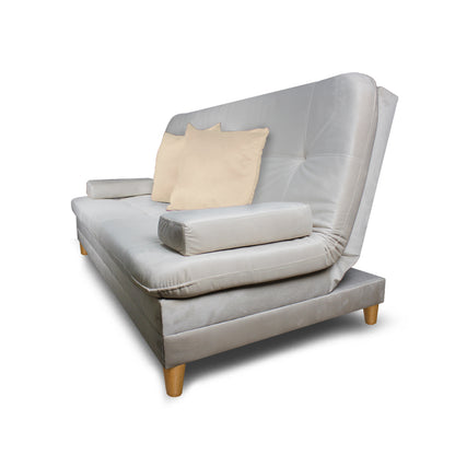 SofáCama Tous 3 Posiciones Tercio pelo Beige + Cojines