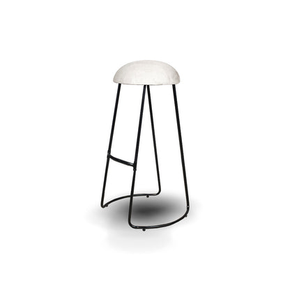 Silla De Barra Arameo Negro y Crema